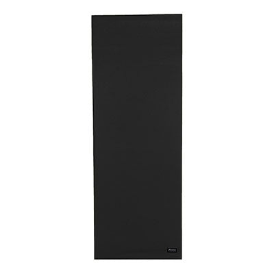 Power Systems Premium Yoga Sticky Mat, Black, 68"L x 24"W x 1/8" thick — for Exercise and Therapy Floor Work