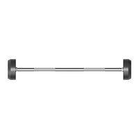 Power Systems Straight Handle Pro Style Rubber Fixed Barbell, 50 lb. — for Fitness Equipment in Clinical and Institutional Care
