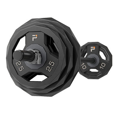 Power Systems ProElite Pump Set with Lock Jaw Collars, Gray — for Fitness Equipment in Clinical and Institutional Care
