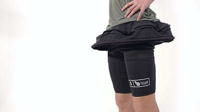 Boost Treadmills Shorts with Single Zipper, XX-Small — for Gait Training and Conditioning