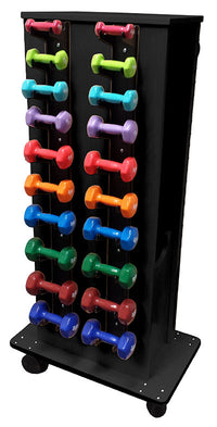 Pivotal Health Stor-Edge Multi-Purpose Cart, Black Laminate — for Organized Equipment Storage