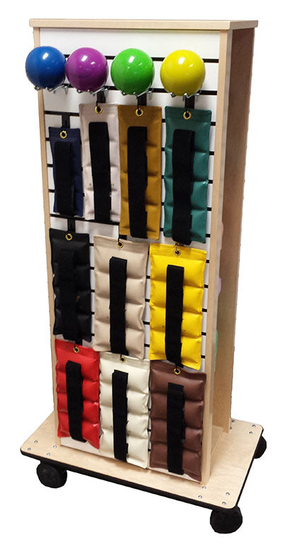 Pivotal Health Stor-Edge Multi-Purpose Cart, Cherry Merlot Laminate — for Organized Equipment Storage