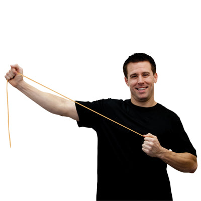 Val-u-Band Val-u-Tubing - Latex Free - 100' - peach (level 1/7) — for Resistance Training and Rehabilitation