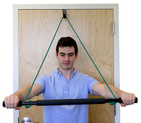 CanDo over door exercise bar and tubing, Yellow - x-light — for Resistance Tubing in Clinical and Institutional Care