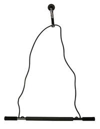 CanDo over door exercise bar and tubing, Yellow - x-light — for Resistance Tubing in Clinical and Institutional Care