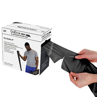 CanDo Low Powder Exercise Band - 100 yard Perf 100 roll - Yellow - x-light — for Resistance Training and Rehabilitation