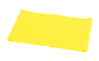 CanDo Low Powder Exercise Band - 4' length - Yellow - x-light — for Resistance Training and Rehabilitation