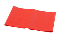 CanDo Low Powder Exercise Band - 4' length - Yellow - x-light — for Resistance Training and Rehabilitation