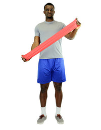 CanDo Latex Free Exercise Band - 6 yard roll - Yellow - x-light — for Resistance Training and Rehabilitation