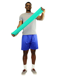 CanDo Latex Free Exercise Band - 6 yard roll - Yellow - x-light — for Resistance Training and Rehabilitation