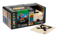 CanDo Low Powder Exercise Band - 4' length - Tan - xx-light — for Resistance Training and Rehabilitation