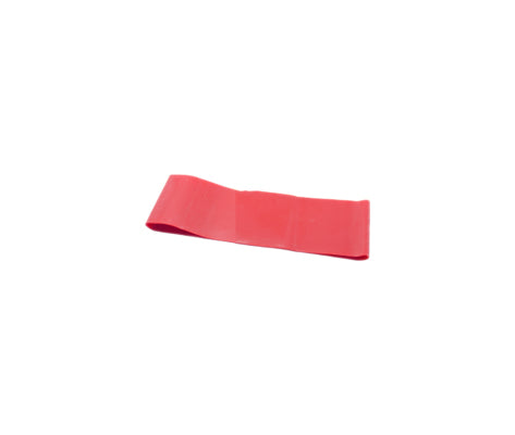 CanDo Band Exercise Loop - 10" Long - Red - light — for Resistance Training and Rehabilitation