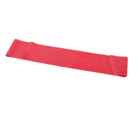 CanDo Band Exercise Loop - 15" Long - Red - light — for Resistance Training and Rehabilitation