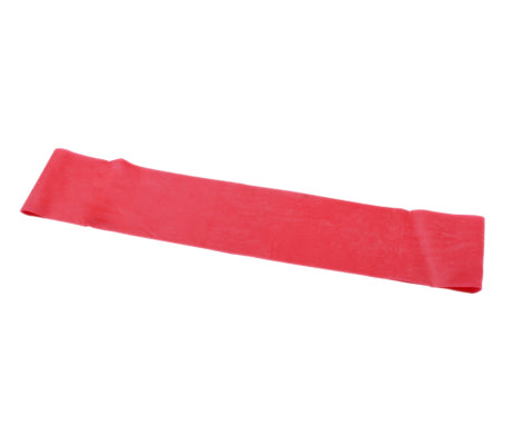 CanDo Band Exercise Loop - 15" Long - Red - light — for Resistance Training and Rehabilitation