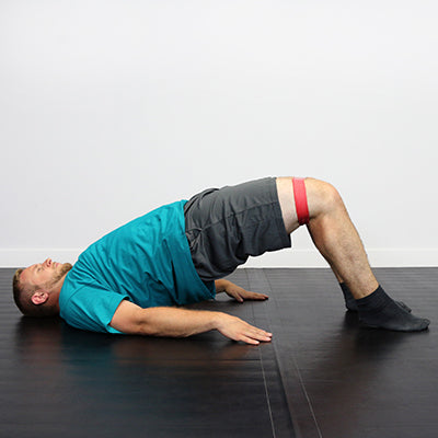 CanDo Band Exercise Loop - 15" Long - Red - light — for Resistance Training and Rehabilitation
