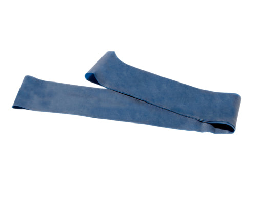 CanDo Band Exercise Loop - 30" Long - blue - heavy, 10 each — for Resistance Training and Rehabilitation