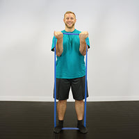 CanDo Band Exercise Loop - 30" Long - blue - heavy — for Resistance Training and Rehabilitation