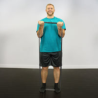 CanDo Band Exercise Loop - 30" Long - black - x-heavy — for Resistance Training and Rehabilitation