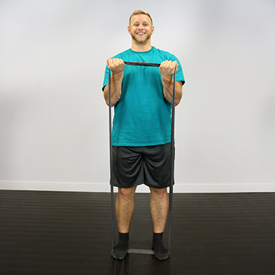 CanDo Band Exercise Loop - 30" Long - black - x-heavy — for Resistance Training and Rehabilitation