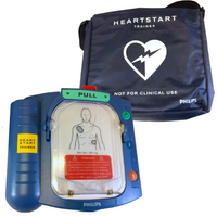 Kemp USA 10-531-TRAINER Philips HeartStart OnSite, Home, HS1 AED Trainer with Case