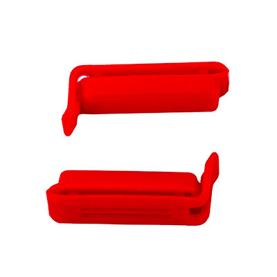 CanDo Exercise Tubing Klip, small (for tan-red CanDo Exercise Tubing), 1 pair — for Resistance Training and Rehabilitation