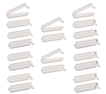 CanDo Exercise Tubing Klip, medium (for green-black CanDo Exercise Tubing), 10 pair — for Resistance Training and Rehabilitation