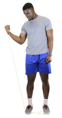 CanDo Low Powder Exercise Tubing - 25' roll - Tan - xx-light — for Resistance Training and Rehabilitation