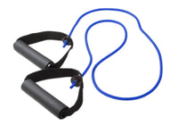 CanDo Tubing with Handles Exerciser - 48" - Blue - heavy — for Resistance Tubing in Clinical and Institutional Care