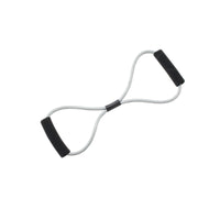 CanDo Tubing BowTie Exerciser - 22" - Silver - xx-heavy — for Resistance Tubing in Clinical and Institutional Care