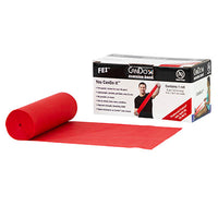 CanDo Latex Free Exercise Band - 6 yard roll - Yellow - x-light — for Resistance Training and Rehabilitation
