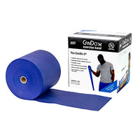 CanDo Latex Free Exercise Band - 6 yard roll - Yellow - x-light — for Resistance Training and Rehabilitation