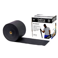 CanDo Latex Free Exercise Band - 6 yard roll - Yellow - x-light — for Resistance Training and Rehabilitation
