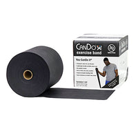 CanDo Latex Free Exercise Band - 6 yard roll - Yellow - x-light — for Resistance Training and Rehabilitation