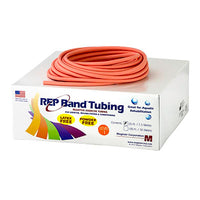 REP Tubing Latex Free Exercise Tubing, 25', Peach (Level 1) — for Resistance Training and Rehabilitation