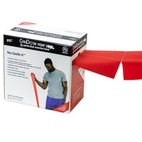 CanDo Latex Free Exercise Band - 100 yard Perf 100 roll - Yellow - x-light — for Resistance Training and Rehabilitation