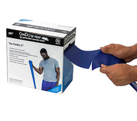 CanDo Latex Free Exercise Band - 100 yard Perf 100 roll - Yellow - x-light — for Resistance Training and Rehabilitation