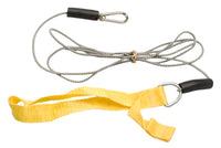 CanDo exercise bungee cord with attachments, 7', Yellow - x-light — for Resistance Tubing in Clinical and Institutional Care