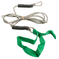 CanDo exercise bungee cord with attachments, 7', Yellow - x-light — for Resistance Tubing in Clinical and Institutional Care