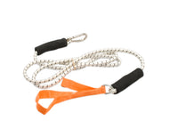 CanDo exercise bungee cord with attachments, 7', Yellow - x-light — for Resistance Tubing in Clinical and Institutional Care