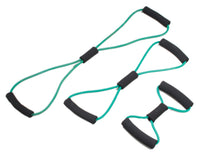 CanDo Tubing BowTie Exerciser - 3-piece set (14", 22", 30") — for Resistance Tubing in Clinical and Institutional Care