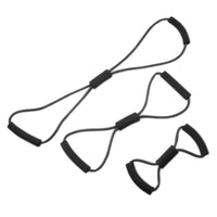 CanDo Tubing BowTie Exerciser - 3-piece set (14", 22", 30") — for Resistance Tubing in Clinical and Institutional Care