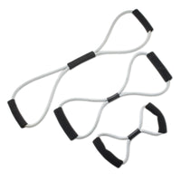 CanDo Tubing BowTie Exerciser - 3-piece set (14", 22", 30") — for Resistance Tubing in Clinical and Institutional Care