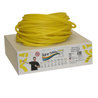 Sup-R Tubing Latex Free Exercise Tubing - 100' dispenser roll - Yellow - x-light — for Resistance Training and Rehabilitation