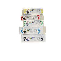 Sup-R Tubing Latex Free Exercise Tubing - 100' dispenser rolls, 5-piece set (1 each: yellow, red, green, blue, black) — for Resistance Training and Rehabilitation