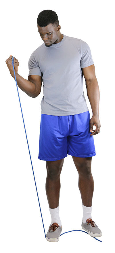 Sup-R Tubing latex-free tubing PEP pack, moderate (green, blue, black) — for Resistance Training and Rehabilitation