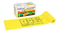 CanDo AccuForce Exercise Band - 6 yard roll - Yellow - x-light — for Resistance Training and Rehabilitation