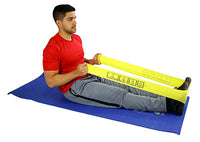 CanDo AccuForce Exercise Band - 6 yard roll - Yellow - x-light — for Resistance Training and Rehabilitation