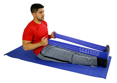 CanDo AccuForce Exercise Band - 6 yard roll - Yellow - x-light — for Resistance Training and Rehabilitation