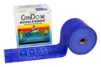 CanDo AccuForce Exercise Band - 6 yard roll - Yellow - x-light — for Resistance Training and Rehabilitation