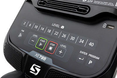 Spirit XE795 Elliptical, 70" x 32" x 71" — for Cardiovascular Conditioning